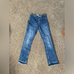 Zara Jeans super cute mid to dark wash